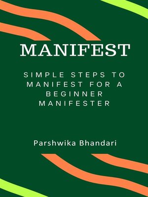 cover image of Simple steps to manifest for a beginner